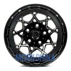 R17 9 5/139.7 77.8 ET0 Off road wheels OW1711 satin black (литой)