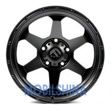 R17 9 5/127 71.6 ET0 Off road wheels OW6147 matt black (литой)