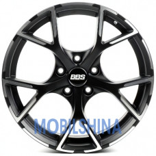 R17 7.5 5/112 57.1 ET35 Flow forming FF599 Satin black with machined face (литой)
