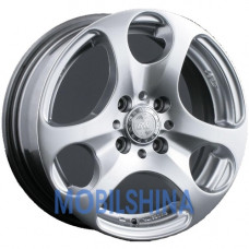 R14 6 4/100 67.1 ET35 Racing wheels H-344 Silver (Серебро) (литой)