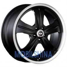R22 10 5/150 110.2 ET45 Racing wheels H-611 dull black (литой)