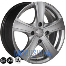 R14 5.5 4/100 60.1 ET43 Zorat wheels 9 504 hyper silver (литой)