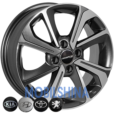 R15 6 4/100 54.1 ET40 Zorat wheels 7 854 MK-P (литой)