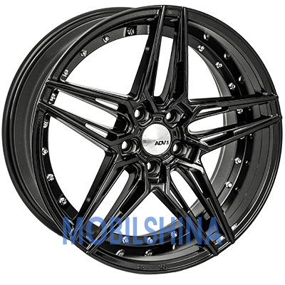 R20 9 5/114.3 73.1 ET40 Zorat wheels 3337P черный глянец (литой)
