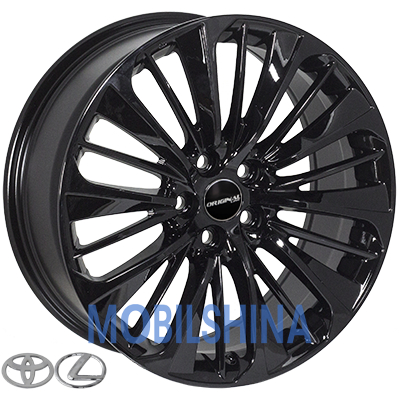 R17 7 5/114.3 60.1 ET40 Zorat wheels 5 372 Black (литой)