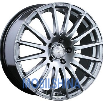 R15 6.5 5/105 60.1 ET39 Racing wheels H-305 Cупер титановый (темное серебро) (литой)