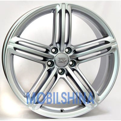 R20 9 5/112 66.6 ET29 Wsp italy Audi (W560) Pompei Silver (Серебро) (литой)