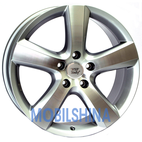 R20 9 5/120 65.1 ET60 Wsp italy Volkswagen (W451) Dhaka Silver Polished (Серебристый полированный) (литой)