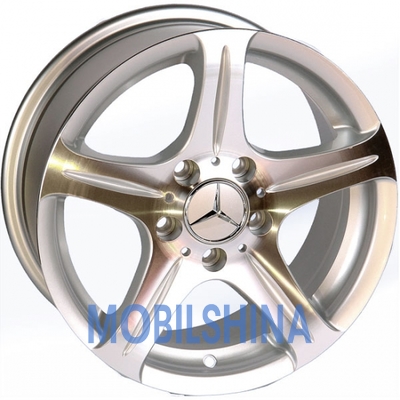 R16 7.5 5/112 66.6 ET35 Zorat wheels 145 Silver Polished (Серебристый полированный) (литой)