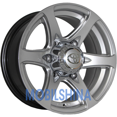R15 7 6/139.7 110.5 ET10 Zorat wheels 693 hyper silver (литой)