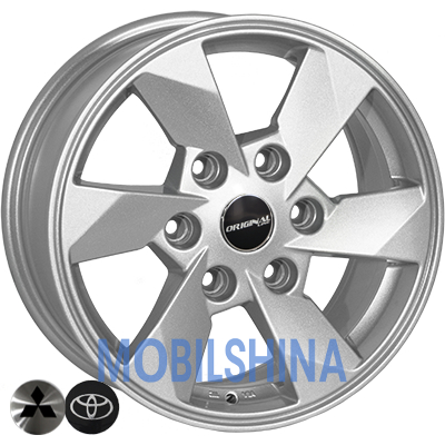 R16 7 6/139.7 106.1 ET38 Zorat wheels 7 756 Silver lip polish (литой)