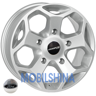 R16 7 5/160 65.1 ET50 Zorat wheels BK401 Silver (Серебро) (литой)